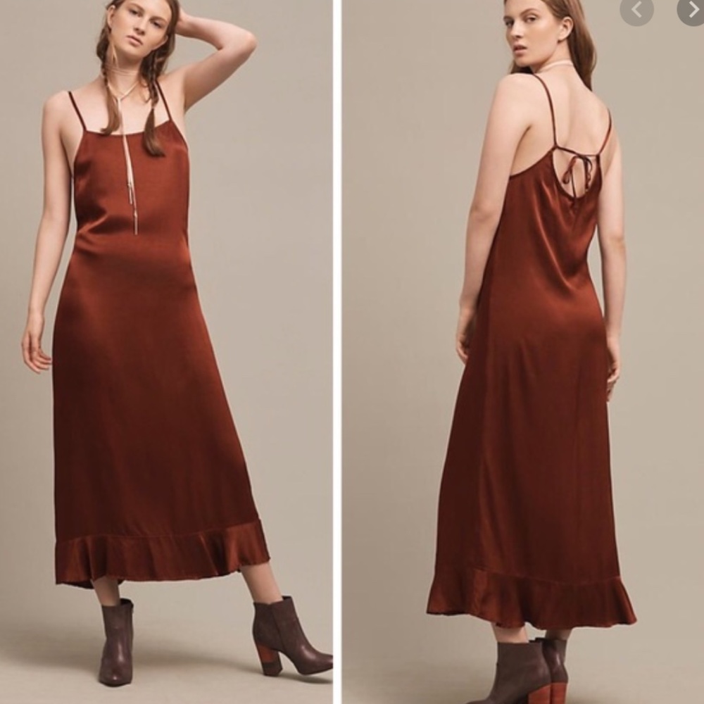 Anthropologie Lacausa Arcadian Midi Maxi Dress XS